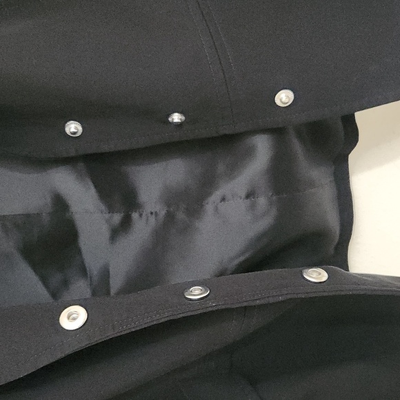 Talbots Stretch Black Blazer Collegiate Preppy Career Luxury Feminine Minimalist - Picture 11 of 16